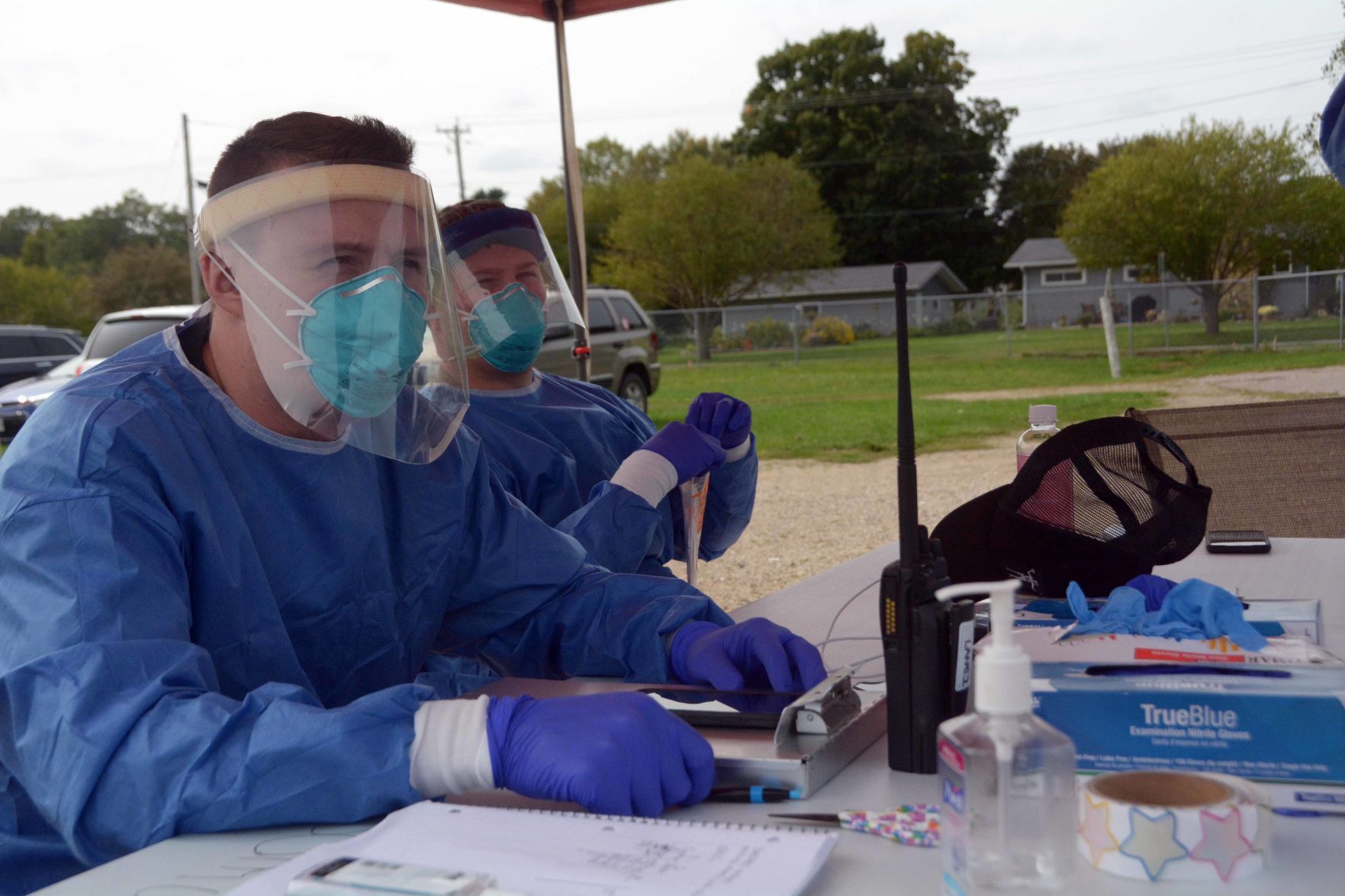 Wisconsin National Guard tests for COVID-19